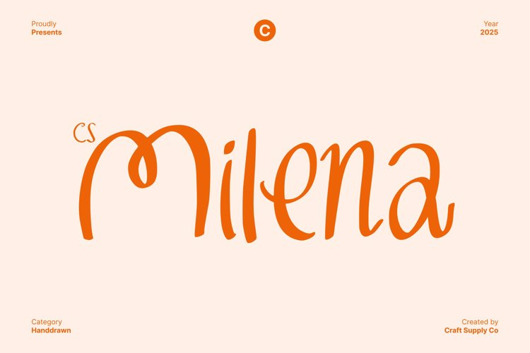 Preview of CS Milena Font