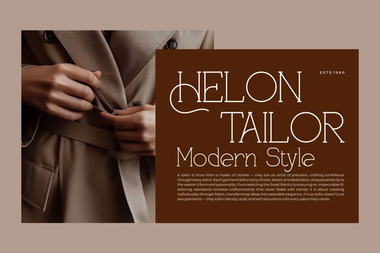 Preview of Aboren Font