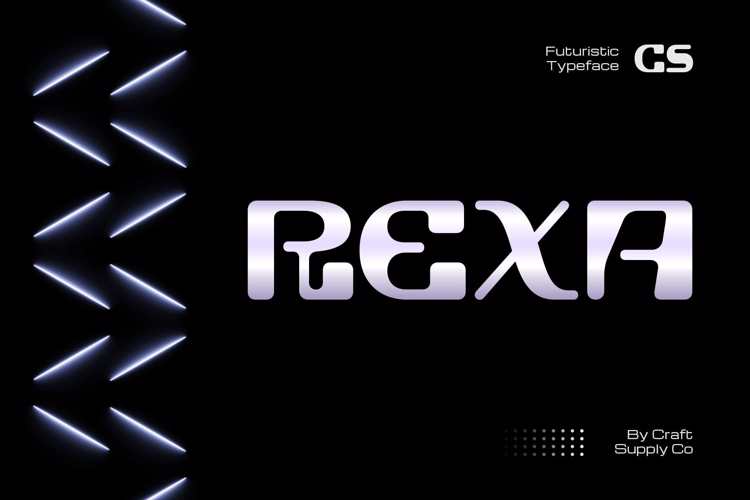Preview of CS Rexa Font