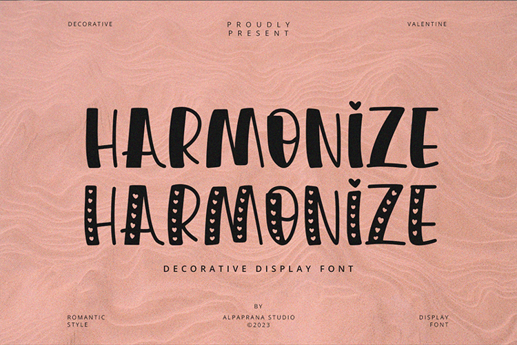 Harmonize Font