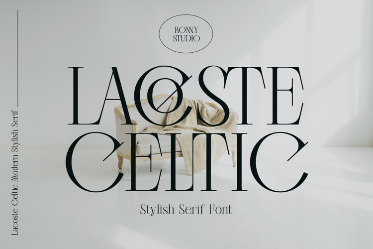 Lacoste Celtic Font