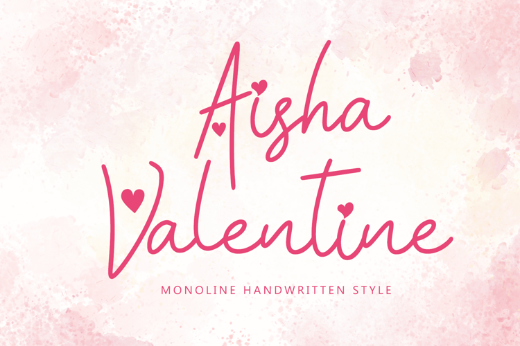 Aisha Valentine Font