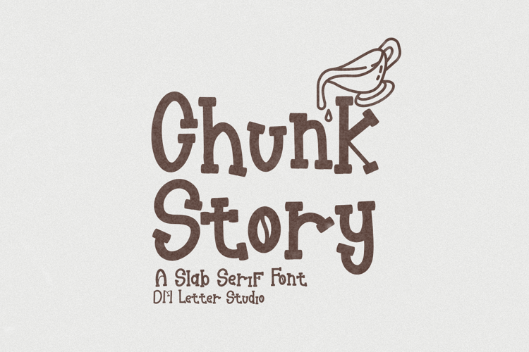 Preview of Chunk Story Font