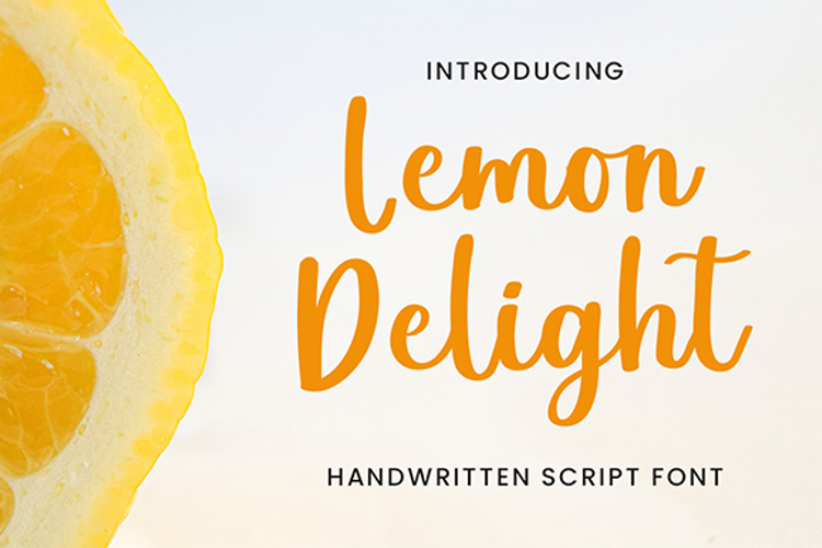 Lemon Delight Font