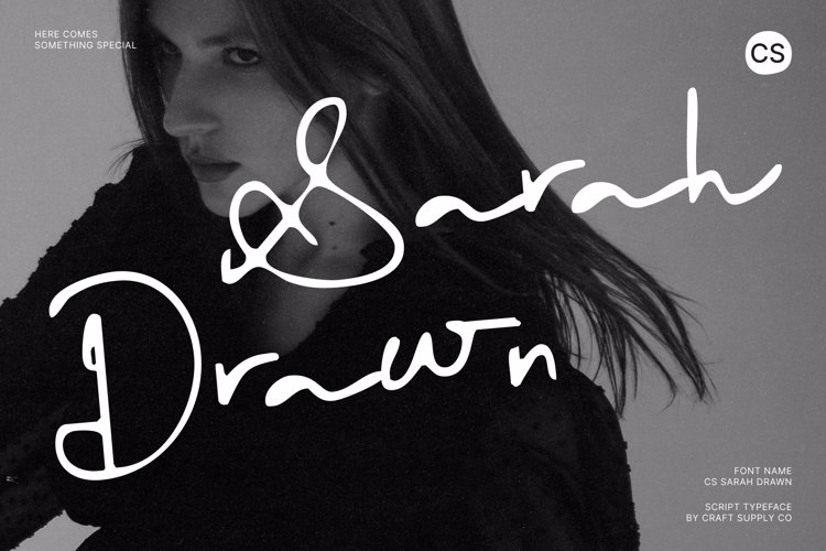 Preview of CS Sarah Drawn Font