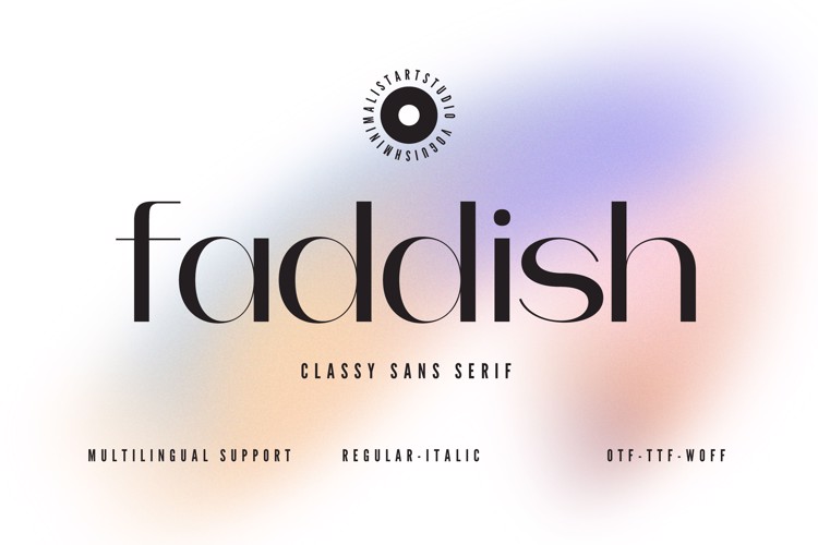 Faddish Font