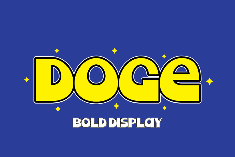 Preview of Doge Font
