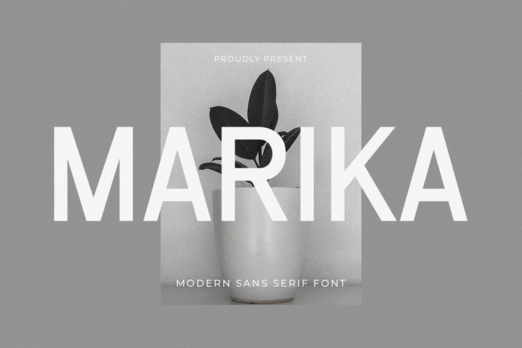 Preview of Marika Font