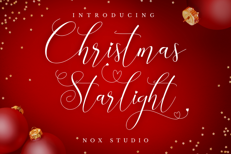 Christmas Starlight Font