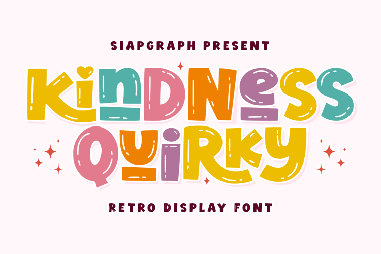 Preview of K Indness Quirky Font