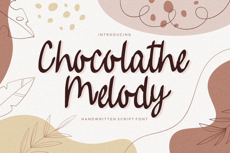 Chocolathe Melody Font