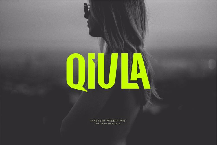 Preview of Qiula Font