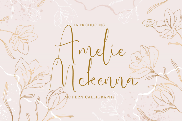 Amelie Mckenna Font