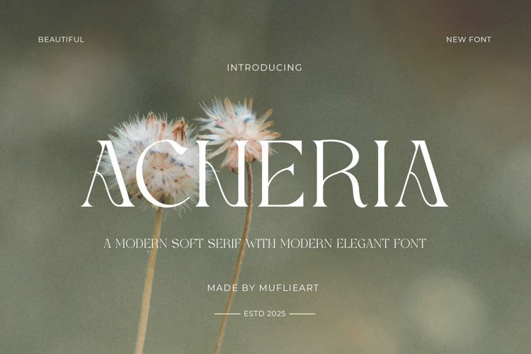 Preview of Acheria Font