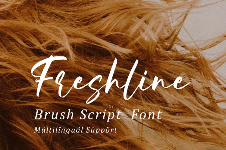 Freshline Font