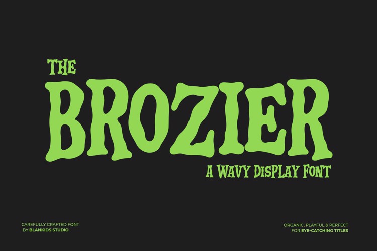 Preview of Brozier Font