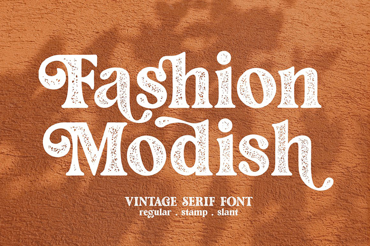 Fashion Stamp Font