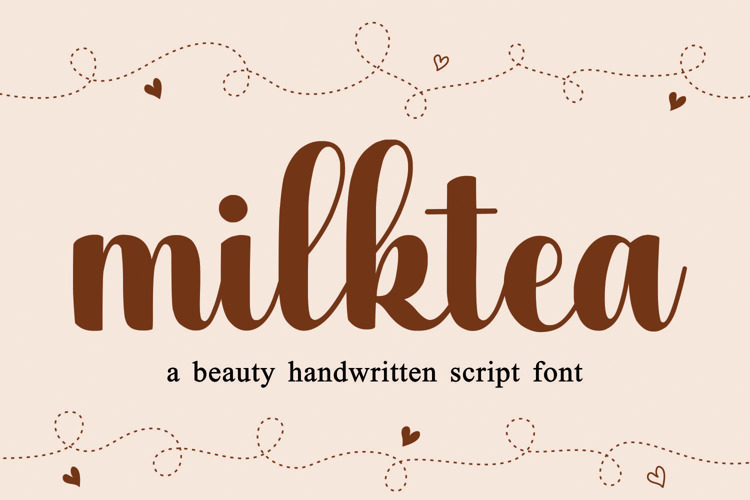 Milktea Font