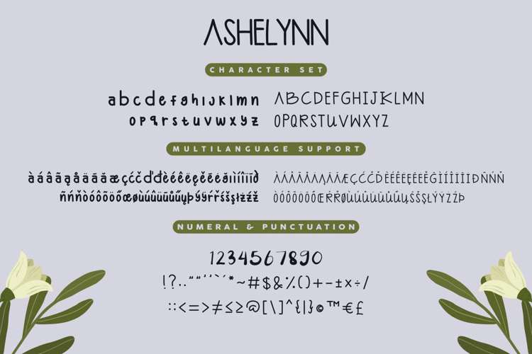Ashelynn Sweet Demo Sans Font