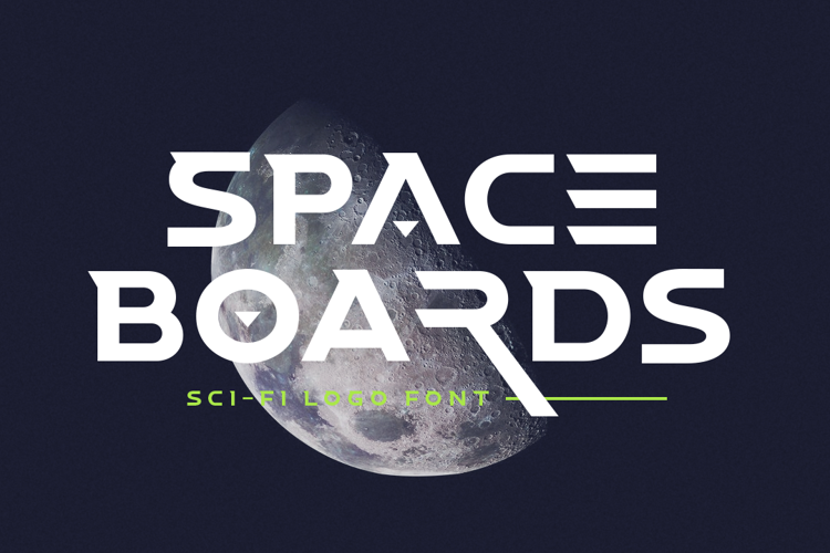 Space Boards Font