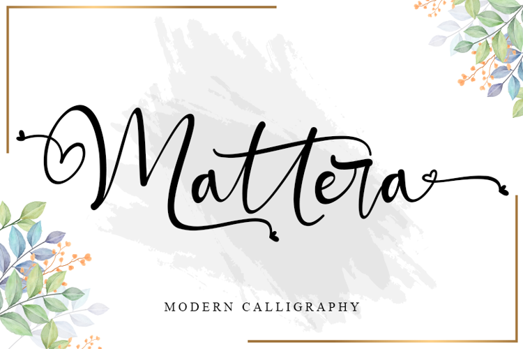 Mattera Font
