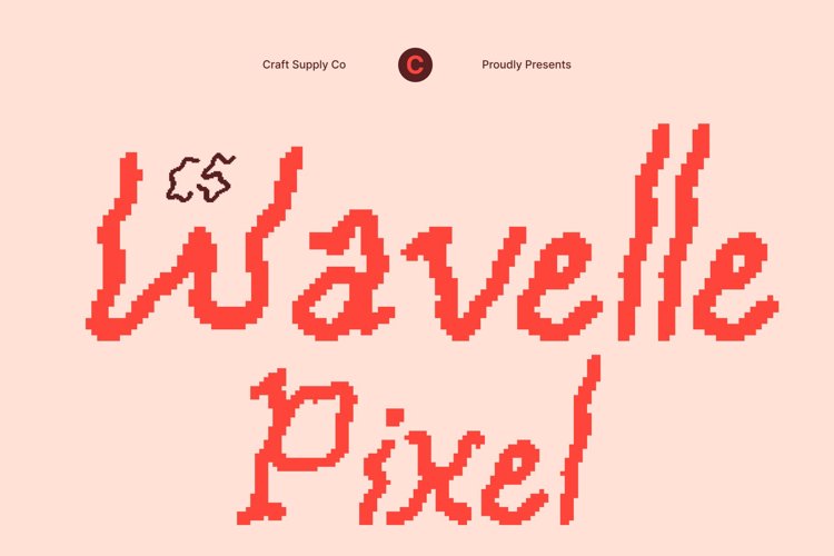 Preview of CS Wavelle Pixel Font