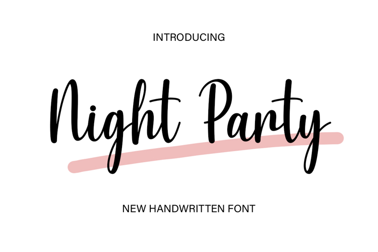 Night Party Font