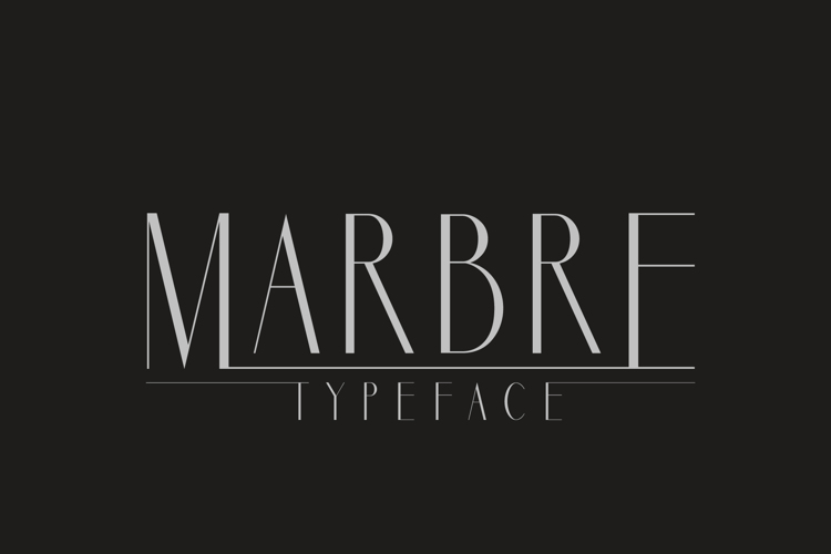Marbre Sans Font