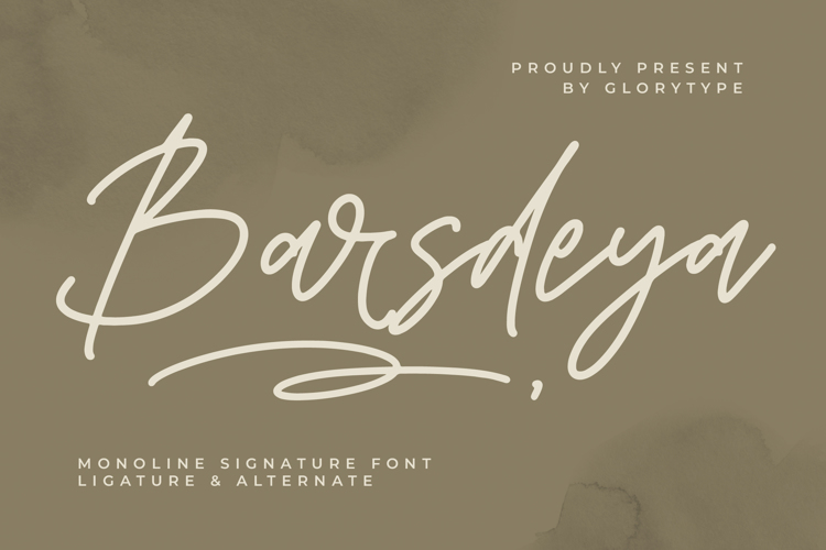 Barsdeya Font