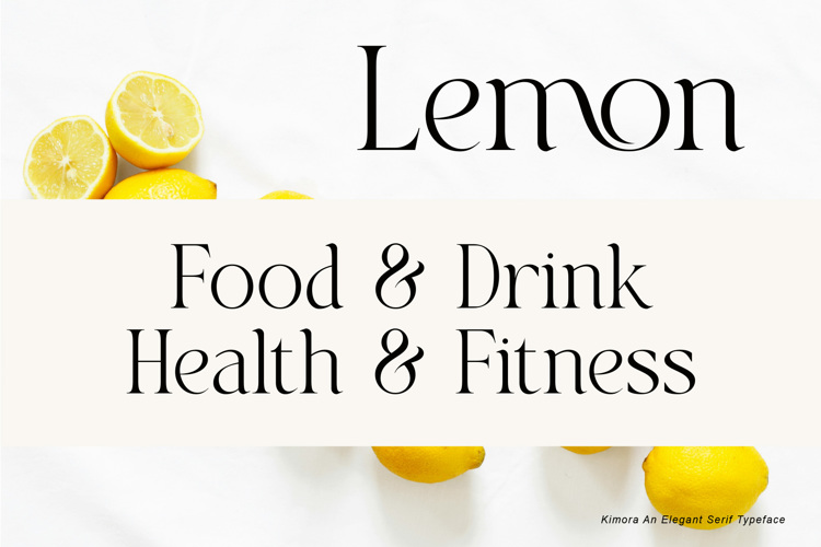 Preview of Kimora Font