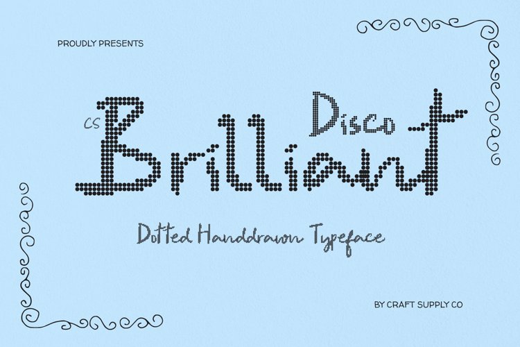 Preview of CS Brilliant Disco Font