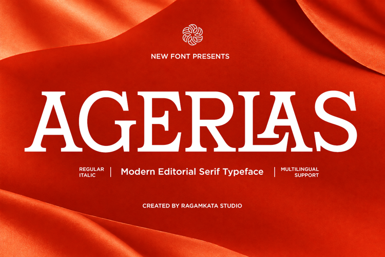 Preview of Agerlas Font