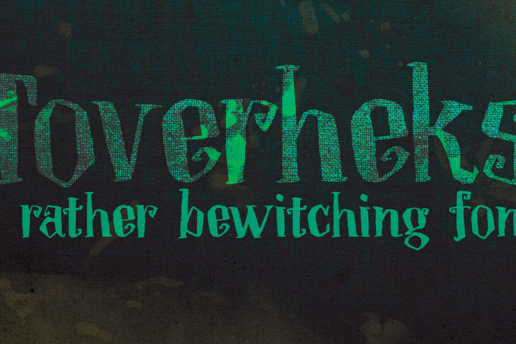 DK Toverheks Font