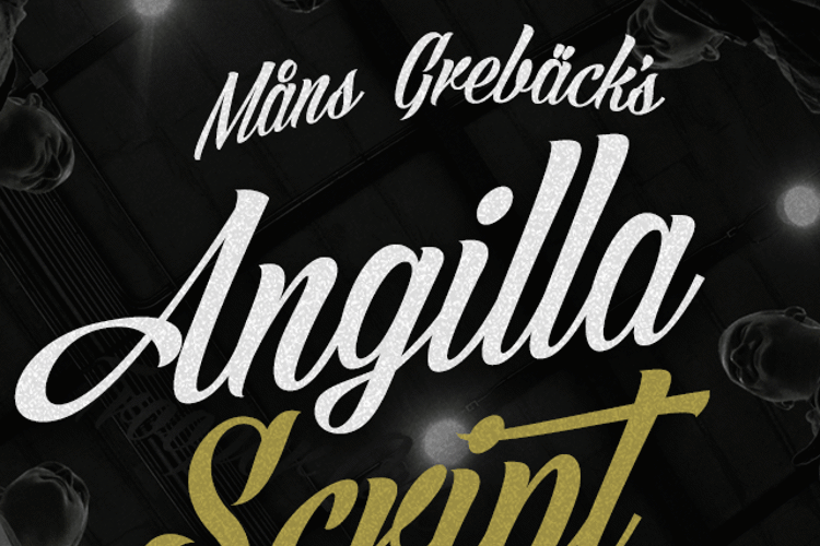 Angilla Script Font