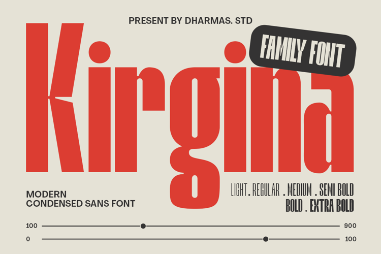 Kirgina Font