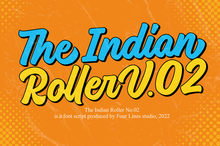 Indian Roller V .2 Font