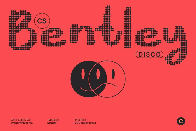 Preview of CS Bentley Disco Font