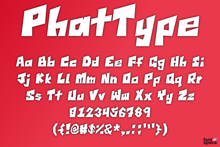 Phat Type Font