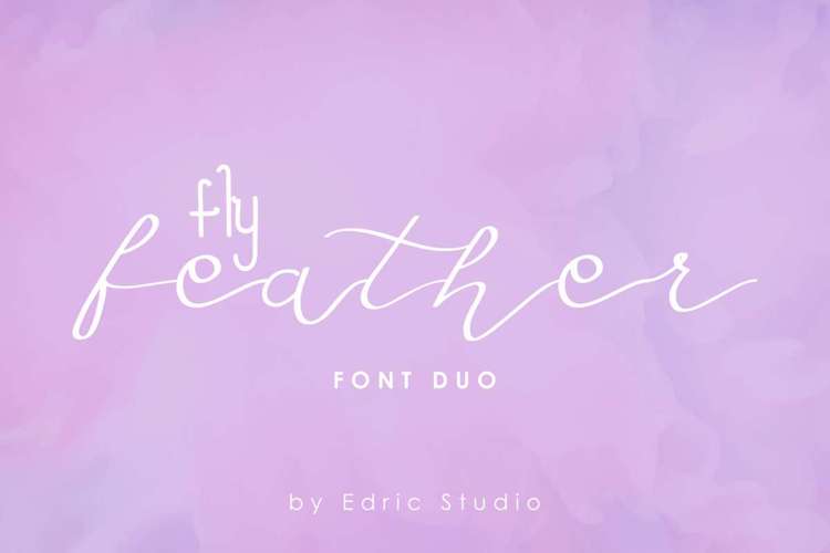 Fly Featherdemo Script Font