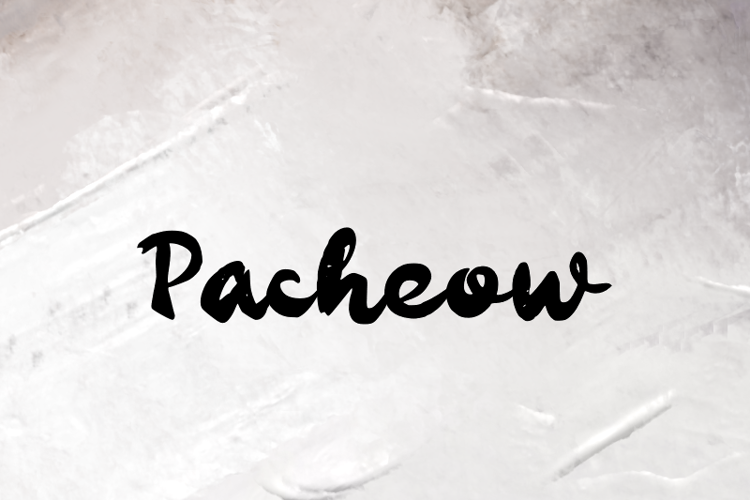 Pacheow Font