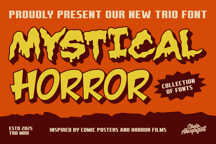 Preview of Mystical Horror 1 Font