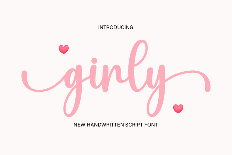 Girly Font