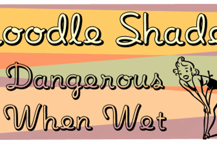 Noodle Shaded Font