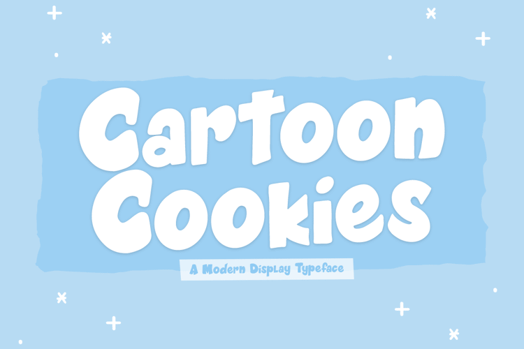 Cartoon cookies Font