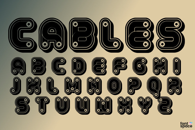 Cables Font