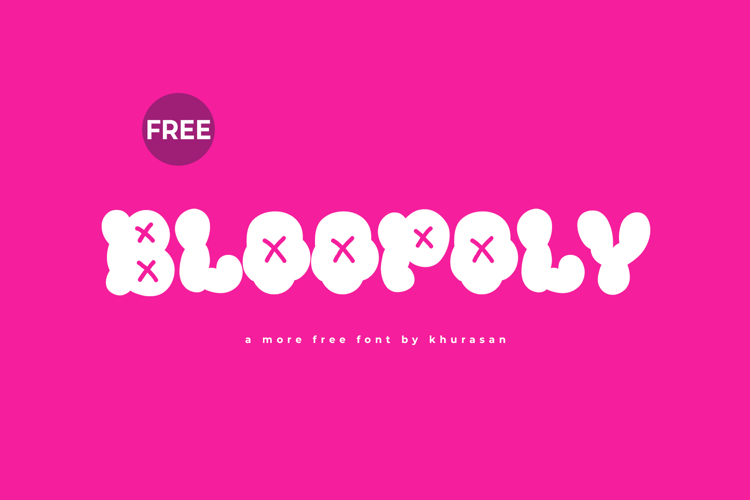 Preview of Bloopoly Font