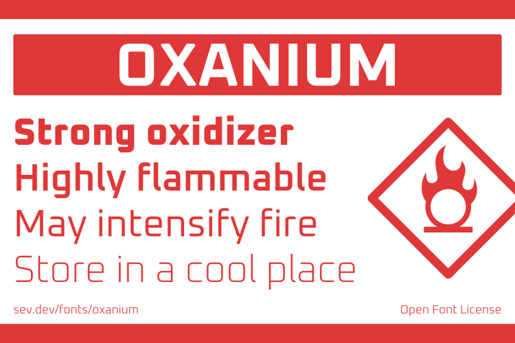 Oxanium Font