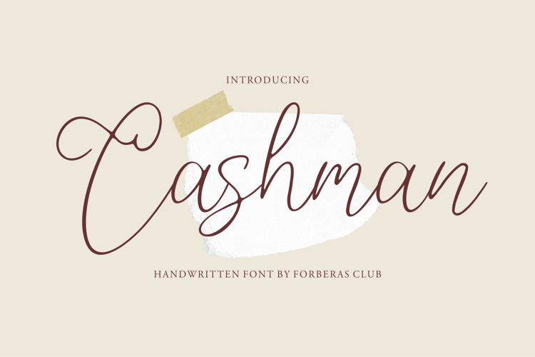 Cashman Font