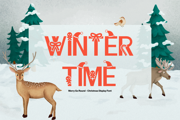 Preview of Merry Go Round Font