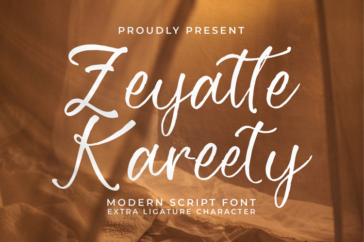 Zeyatte Kareety Font